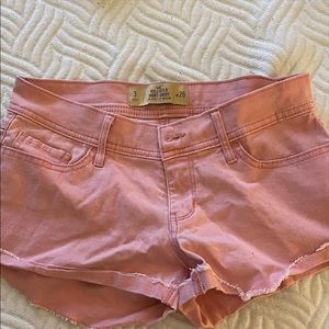 Hollister pink shorts!